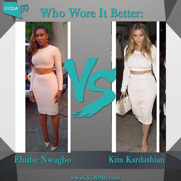 Ebube Nwagbo VS Kim Kardashian