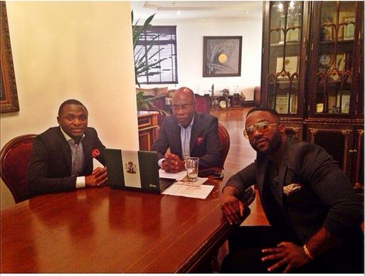 Iyanya renews contract with Zinox computers