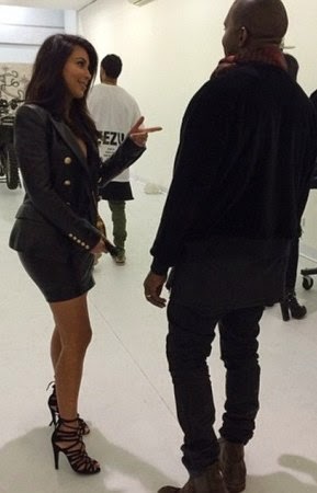 Kanye West and Kim NaijaVibe