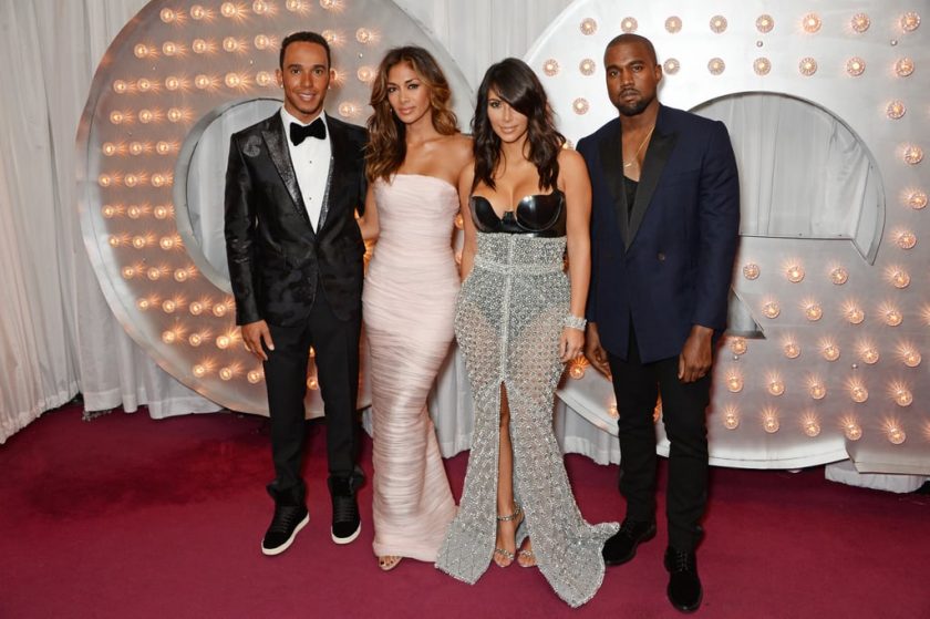 Kim Kardashian & Kanye West GQ Men Year Awards 2014