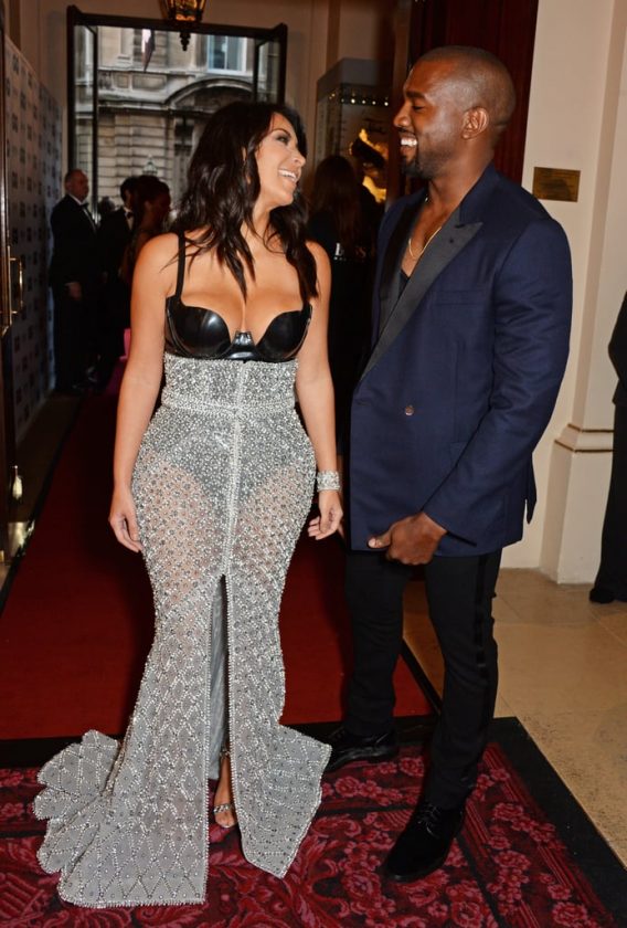 Kim Kardashian and Kanye West all loved up at GQ Awards NaijaVibe