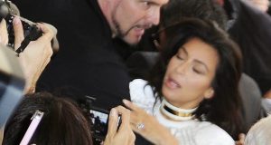 Kim Kardashian attacked at Paris Fashion Week