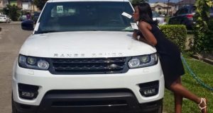 Linda Ikeji's new range rover