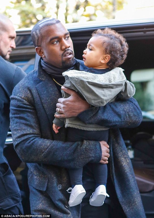 North West and Kanye