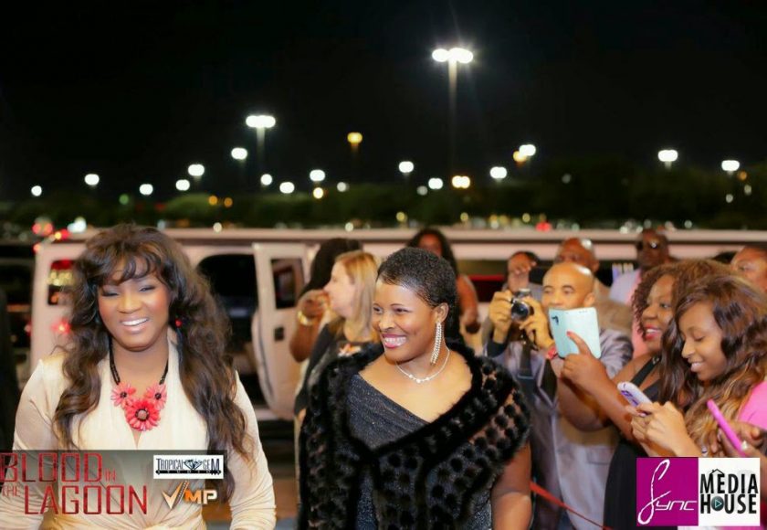 Omotola at Blood in the Lagoon