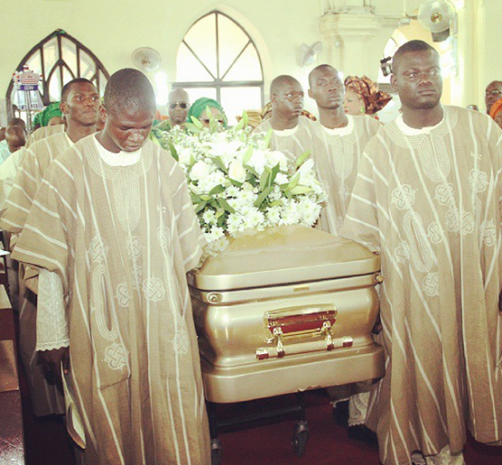 Ooni of Ife mother-in-law's burial 2014 NaijaVibe