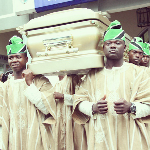 Ooni of Ife mother-in-law's burial NaijaVibe
