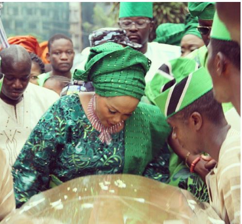 Ooni of Ife's mother-in-law's burial