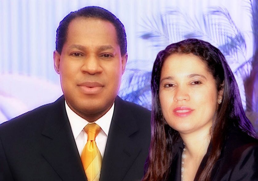Pastor Chris Oyakhilome and wife