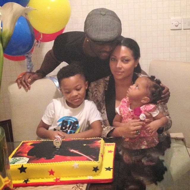Peter Okoye and Lola celebrate son's 6th birthday