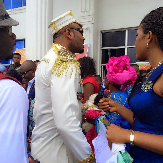 Prince Eke's military inspired outfit 2014 NaijaVibe