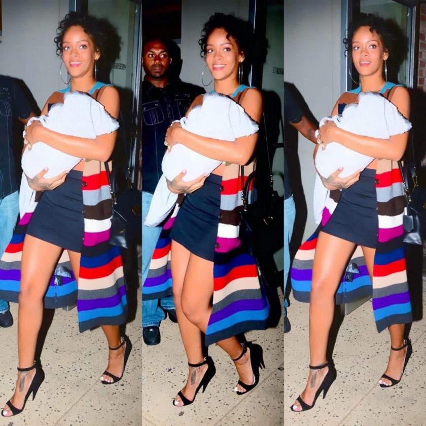 Rihanna Flaunts Her Baby Niece Majesty