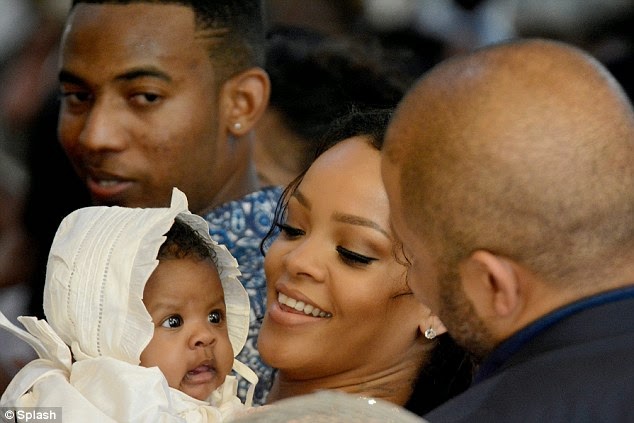 Rihanna and baby Majesty