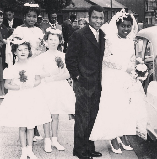 Rita Dominic shares wedding picture of her late parents