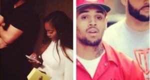 Tiwa Savage buys Chris Brown bodyguard