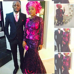 Tuface and Annie's fab look