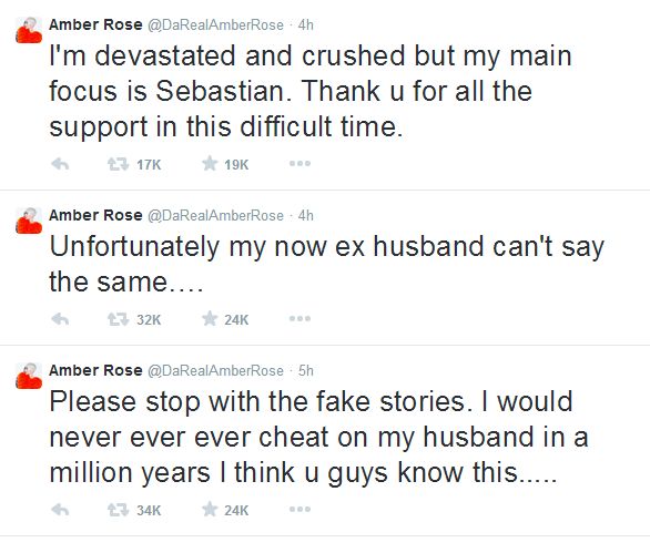 Wiz Khalifa cheated on me - Amber Rose finally speaks