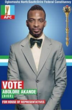 9ice releases his official campaign posters NaijaVibe