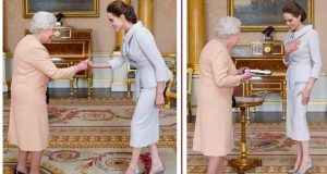 Angelina Jolie and Queen of England