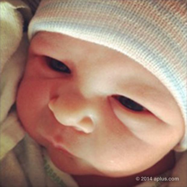 Ashton Kutcher and Mila Kunis baby