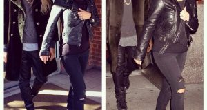 Kathleen and Katie imitate Kanye and Kim