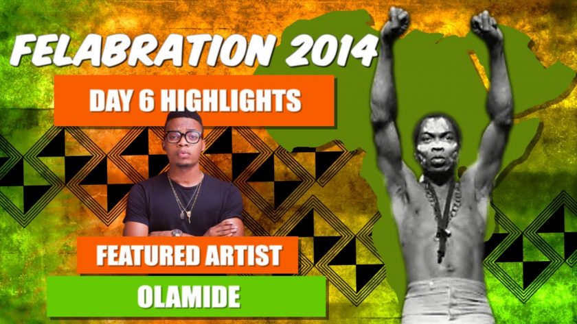 Olamide performs at Felabration 2014