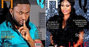 Uti Nwachukwu and Daniella Okeke covers House Of Maliq October Issue