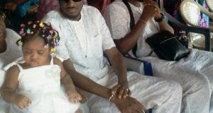 2face Idibia's father burial