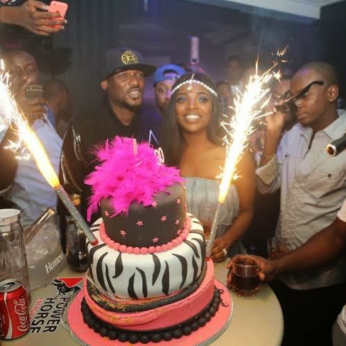 Annie Idibia's birthday party