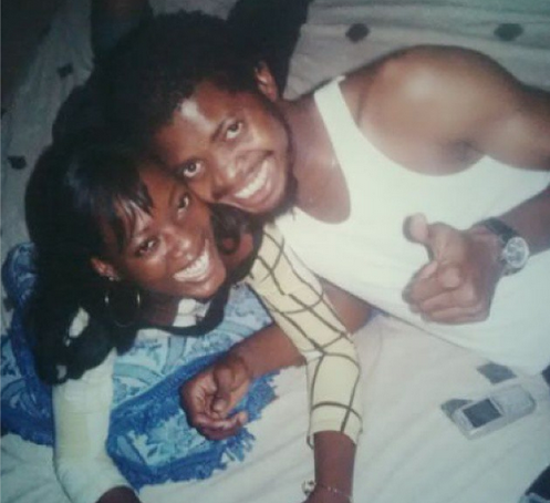 Basketmouth and Elsie throwback picture