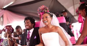 Basketmouth and Elsie wedding