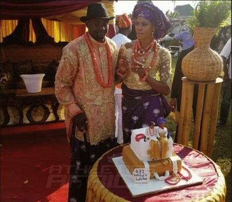Blessing Okagbare and Otegheri Jude Igho traditional wedding