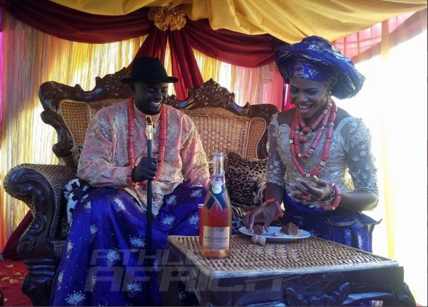 Blessing Okagbare and Otegheri Jude Igho