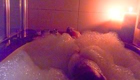 Chika Ike shares sexy bath tub photo
