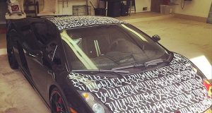 Chris Brown lambo