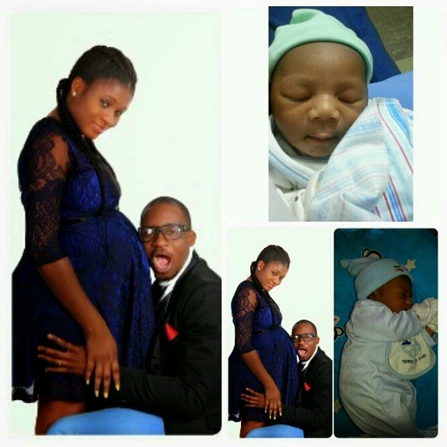 Jnr Pope and wife welcome son