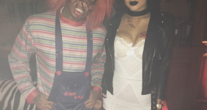 Kylie Jenner and Tyga attend Halloween party