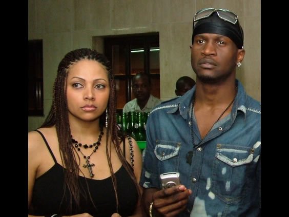 Lola Omotayo and Peter Okoye