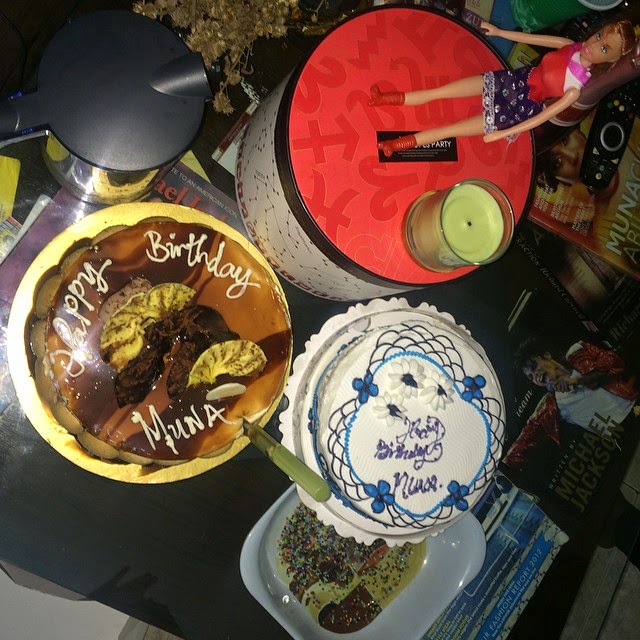 Munachi Abii's 27th Birthday cake