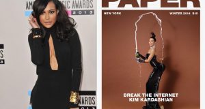 Naya Rivera diss Kim Kardashian