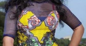 Nkiru Silvanus stuns in Ankara dress