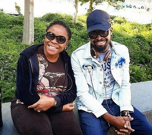 Basketmouth and Omawumi