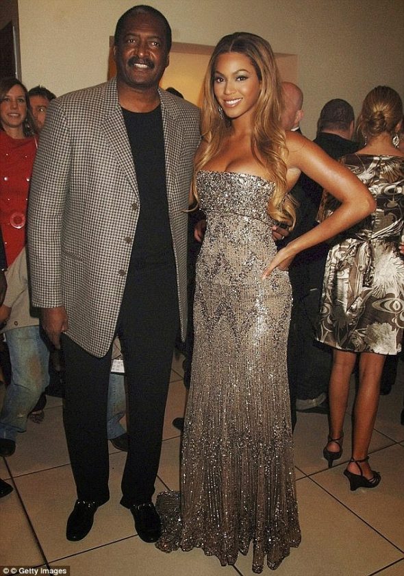 Beyonce and Matthew Knowles