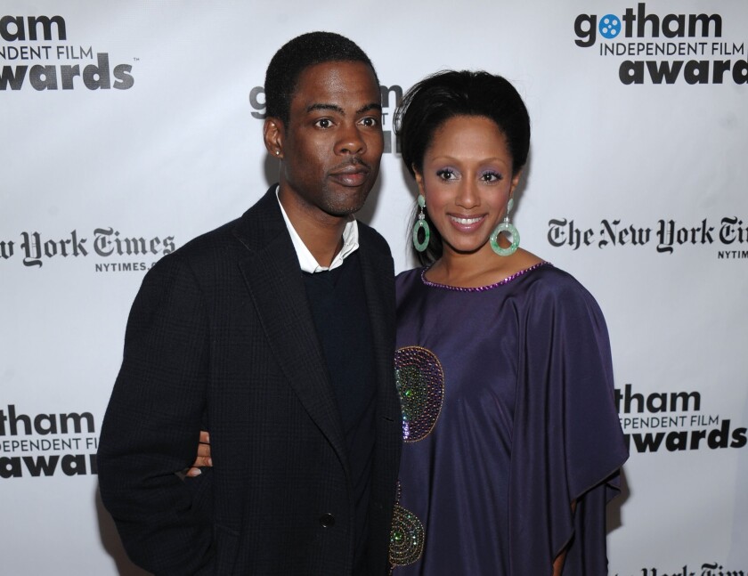 Chris Rock and wife Malaak Compton