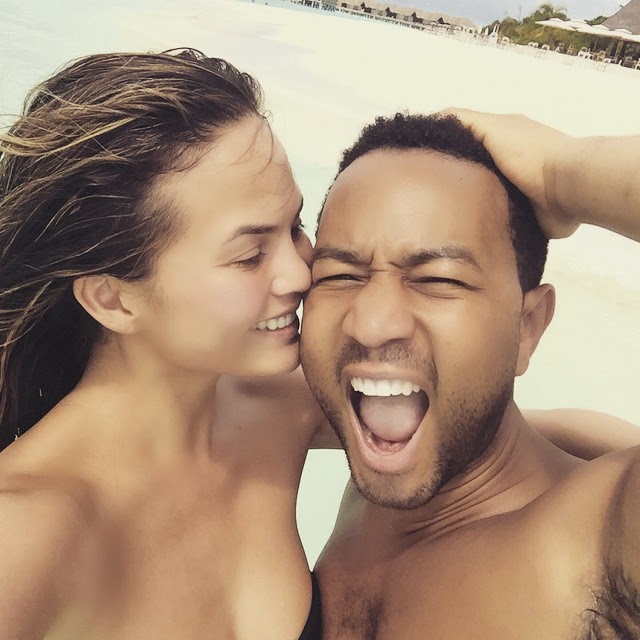 Chrissy Teigen and John Legend
