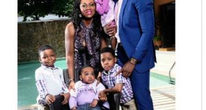 Desmond Elliot shares lovely photo of his family