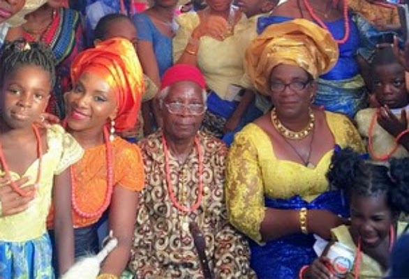Genevieve Nnaji bestowed a chieftancy title