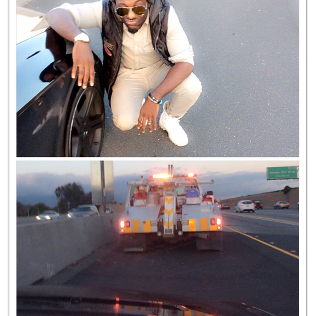 Jim Iyke involved in a car accident in the United States