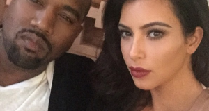 Kim Kardashian and Kanye West