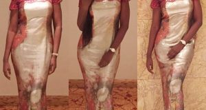 Linda Ikeji rocks a N1million dress